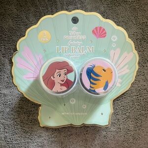 NIP Disney Princess Hydrating Ariel Lip Balm Duo